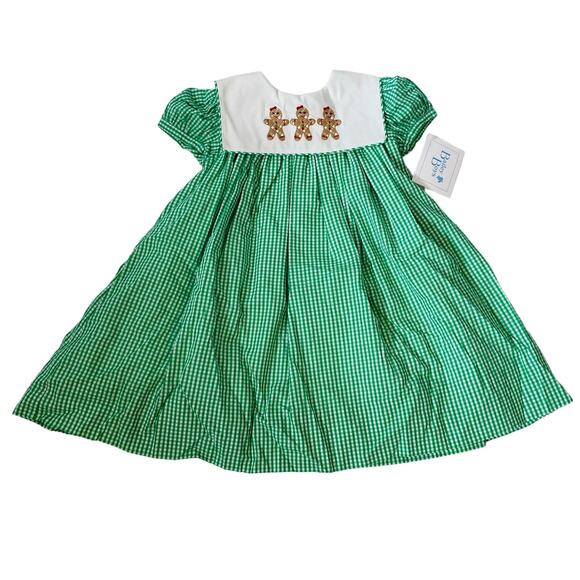 NWT Bailey Boys 4T Gingerbread Float Dress - Picture 1 of 5